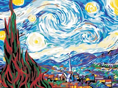 Фотография Звездная ночь Ван Гога: великолепие звездного неба