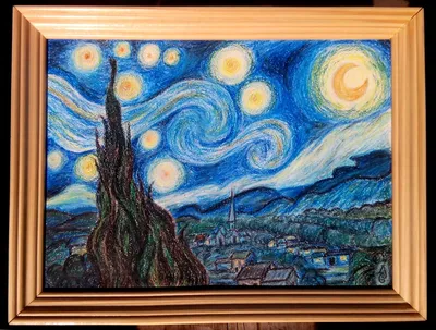 Фотография Звездной ночи Ван Гога: вдохновение и мистика
