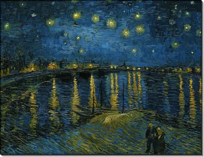 Удивительная картина Звездная ночь Ван Гога: фото и впечатляющая красота