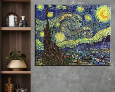 Фотография Звездной ночи Ван Гога: воплощение художественной страсти