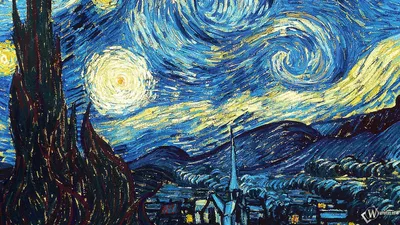 Фото Звездной ночи Ван Гога: погружение в мир художественной визии