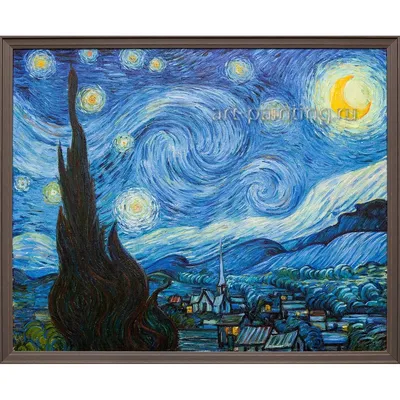 Картина Ван Гога Звездная ночь для скачивания
