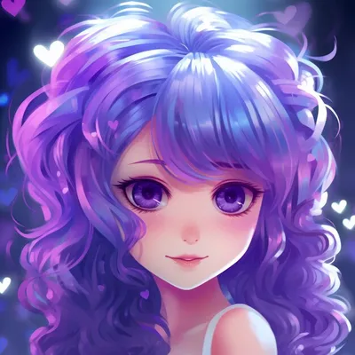 Уникальные фото аниме-девушек с фиолетовыми волосами. Откройте для себя новые персонажи и истории.