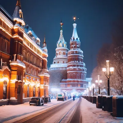 Ночные фото Москва-Сити: городской пейзаж во тьме