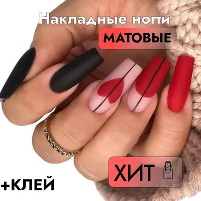 Модные надписи на ногтях в стиле