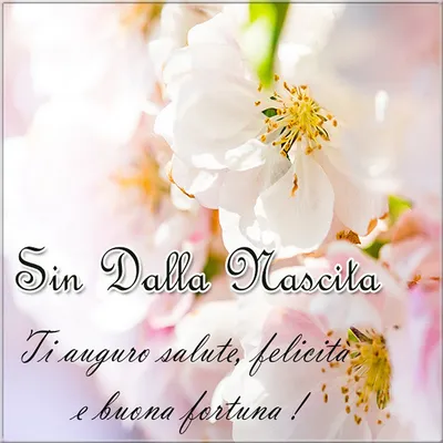 Tantissimi Auguri di Buon Compleanno!