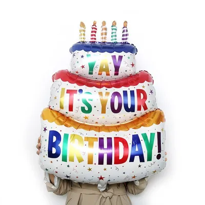 Картинки с Днем Рождения Торт и Шарики - полезная информация и скачивание в формате JPG