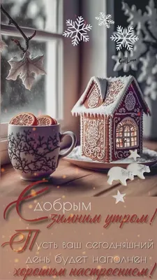 Фото с добрым зимним утром - выберите формат изображения: JPG, PNG, WebP