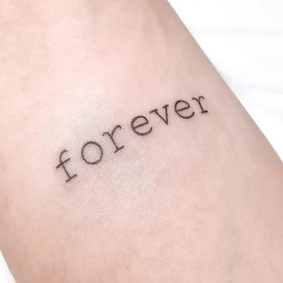 Фото с надписью Forever для использования