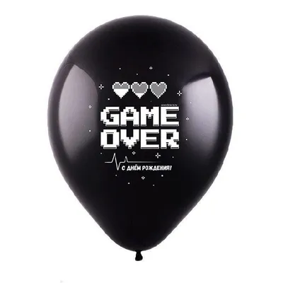 Фото с надписью Game Over в формате JPG, PNG, WebP в Full HD разрешении