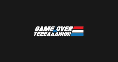 Интригующие иллюстрации с надписью Game Over