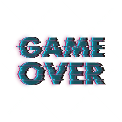 Фотографии с загадкой Game Over