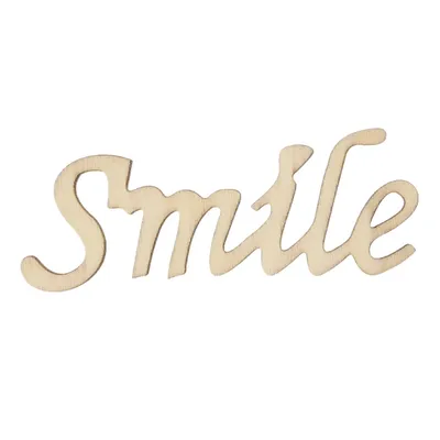 Новые изображения с надписью Smile для скачивания