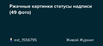 Фото с надписью Статусы на каждой странице