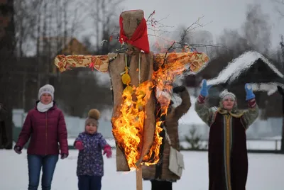 Загадочные моменты Праздника Масленицы на фото