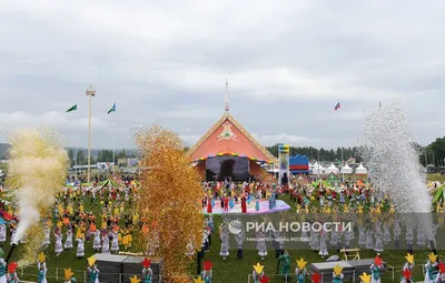 Фотографии празднования Сабантуя