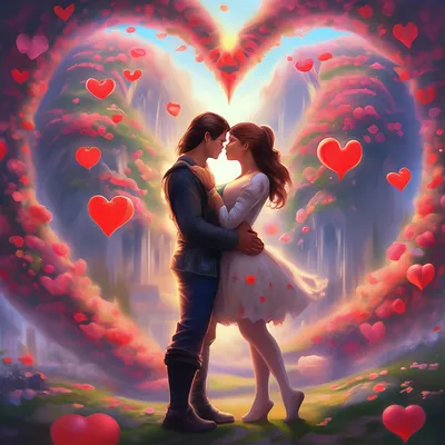 Картинки сердца любви в Full HD
