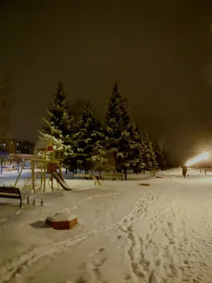 Фото зимнего вечера в городе - новые изображения для скачивания