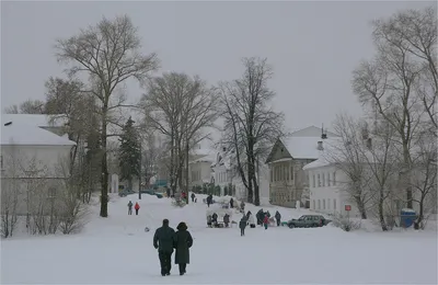 Зимний вечер в городе: фотографии зимнего настроения