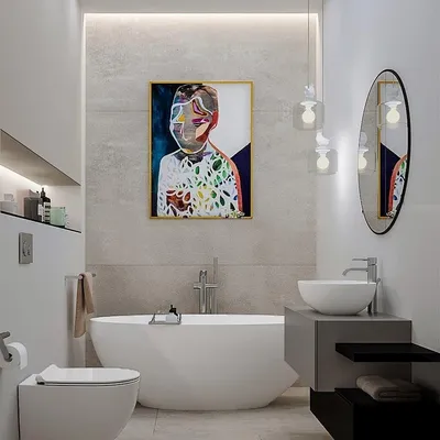 Фото картины для ванной комнаты: скачать в качестве HD