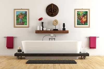 Картины для ванной комнаты: превратите ее в место релаксации и вдохновения