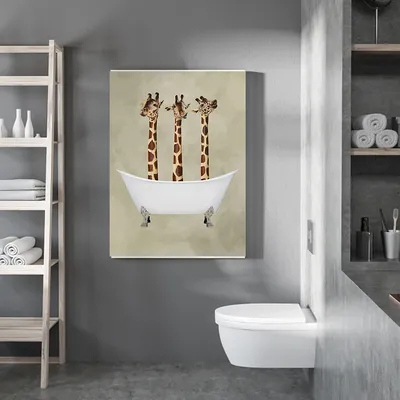 Картины для ванной комнаты: обновленная коллекция изображений
