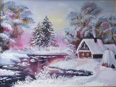 Картины о зиме фотографии