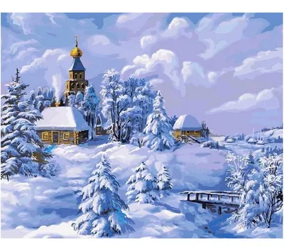 Фотографии зимнего уюта: Картины с теплыми домами и дымкой из труб