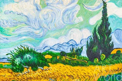 Картины Ван Гога: скачать бесплатно в формате PNG, JPG