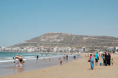 Исследуйте прекрасные пляжи Касабланки на фото