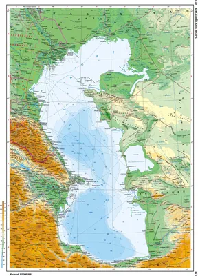 Фотографии, показывающие разнообразие пейзажей Каспийского моря