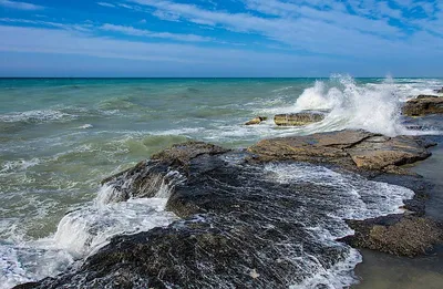 Природные чудеса Казахстана: фото Каспийского моря