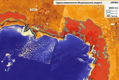 Потрясающие фотографии Каспийского моря в 4K разрешении