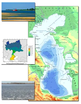 Фотографии Каспийского моря: красивые рисунки природы