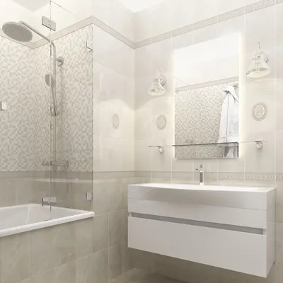 Каталог керамической плитки для ванной: фото с различными фактурами и оттенками