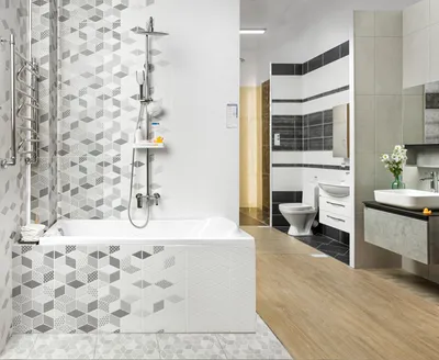 Фотографии керамической плитки: идеи для вашего дизайна ванной