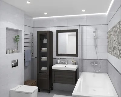 Творческие подходы к выбору керамической плитки для ванной комнаты