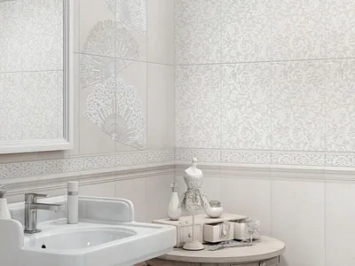 Арт-фото керамической плитки для ванной