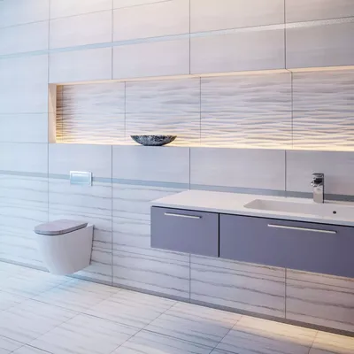 Фото керамической плитки для ванной: классические фотографии