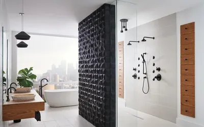 Ванные комнаты: фотографии с использованием стекла и зеркал в дизайне