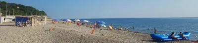 Фотографии пляжа Каткова щель с кристально чистой водой и золотистым песком