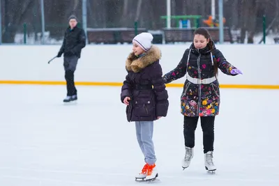 Уникальный опыт катания на Каток на поклонной горе (фото)