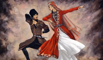Кавказские танцы  фото