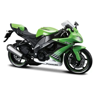 Яркое изображение мотоцикла Kawasaki Ninja1