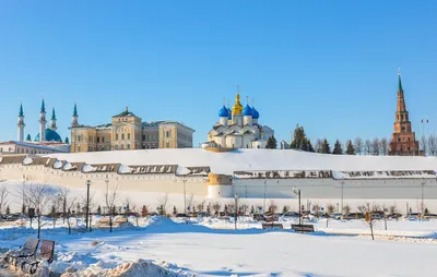 Фотки Казани под белым одеялом: выбор размера и формата