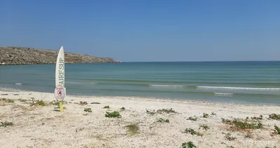 Исследуйте Казантип пляж через объектив камеры