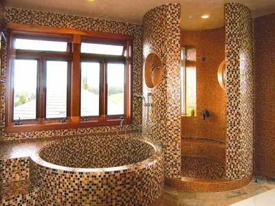 Фото керамической мозаики для ванной: скачать в хорошем качестве