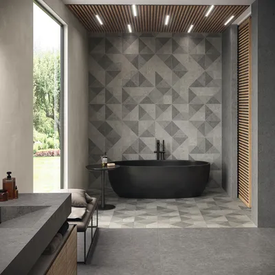 Фото с керамической мозаикой: идеи для создания уникального и элегантного дизайна ванной комнаты