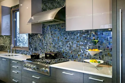 Фото с керамической мозаикой: вдохновение для создания уникального и элегантного дизайна ванной комнаты