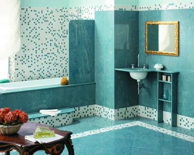 Фотки керамической мозаики для ванной в хорошем качестве